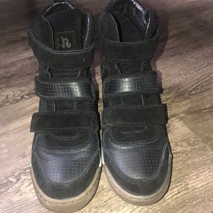 Ash Limited Edition Alex Wedge Sneaker Black